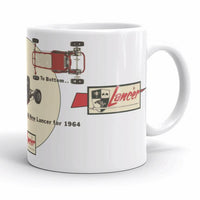Vintage Karting Lancer Sprint Go Karts Coffee Mug