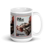 Vintage Karting 1970's Enduro Carlise Tires "Take a Victory Lap" Coffee Mug
