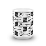 Vintage Karting Bug Engineering Bug Stinger Go Kart Pattern Coffee Mug