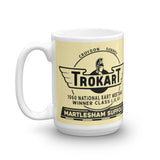 Vintage Karting Trokart 1960 Martlesham National Kart Race Winner Coffee Mug