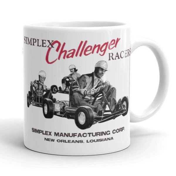 Vintage Karting Simplex Challenger Racers Coffee Mug