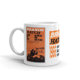 Vintage Karting 1966 British National Kart Races Brands Hatch Coffee Mug