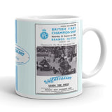 Vintage Karting British Kart Championship 1961 Brands Hatch Fastakart Coffee Mug