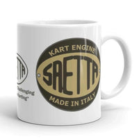 Vintage Karting SAETTA Made in Italy Kart Engine Coffee Mug