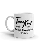 Vintage Karting Tecno Kart Bologna Italy 1964 World Champion Coffee Mug