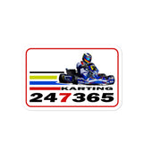 Kart Racing 247365 Blue Kart Red Seven Bubble-free stickers