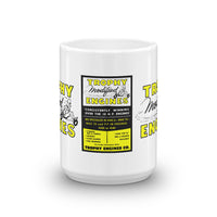 Vintage Kart Racing 1962 Trophy Modified McCulloch Kart Engines Coffee Mug