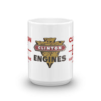 Vintage Karting Clinton E65 Kart Racing Engine Coffee Mug