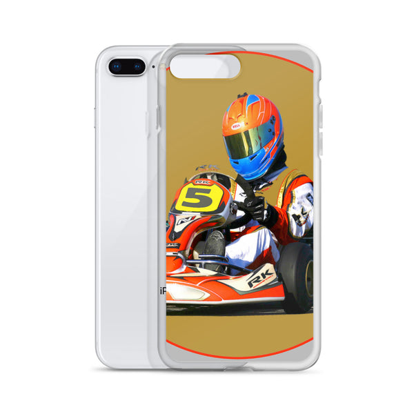 Art of Karting Kart No. 5 iPhone Case