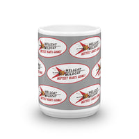 Vintage Karting Hellcat Wildcat Kart Pattern Coffee Mug