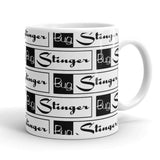 Vintage Karting Bug Engineering Bug Stinger Go Kart Pattern Coffee Mug