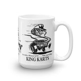 Vintage 60's King Kart Cobra Go Kart Coffee Mug