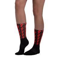Vintage Karting Emmick Racing Kart Arrow Seat Upholstery Inspired Socks