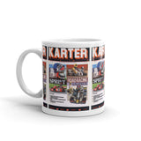 Vintage Kart Racing Karter News Magazine August 1982 Cover Coffee Mug