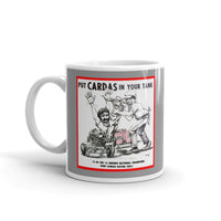 Vintage Karting Cardas Racing Fuel "Put Cardas in Your Tank" Coffee Mug