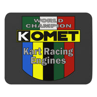 Vintage Karting Komet World Champion Kart Engines Mouse Pad