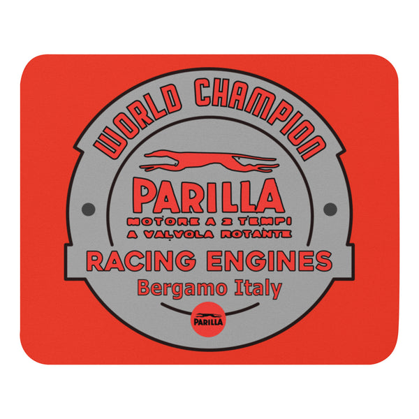 Vintage Karting Parilla World Champion Kart Racing Engines Mouse Pad