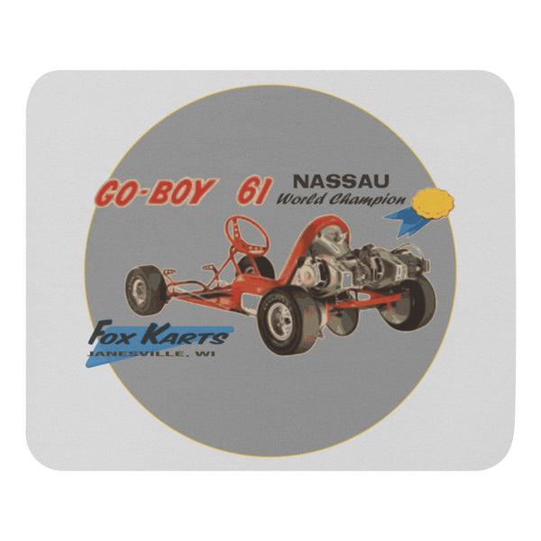Vintage Karting Fox Karts 1961 Nassau World Champion Mouse Pad