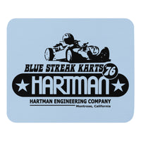 Vintage Karting Hartman Engineering Blue Streak Karts '76 Mouse Pad