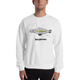 Vintage Karting Gary Hartman Blimp Pipe Unisex Sweatshirt