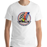 Vintage Karting Swiss Hutless 1982 World Karting Champion Short-Sleeve Unisex T-Shirt