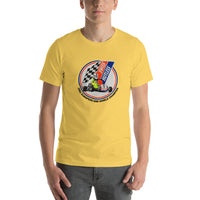 Vintage Karting Swiss Hutless 1982 World Karting Champion Short-Sleeve Unisex T-Shirt