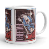 Vintage Karting Margay Cheeta Go Kart Coffee Mug