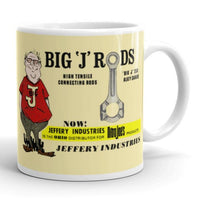 Vintage Karting Big "J"s Rods Nitro Joe Coffee Mug