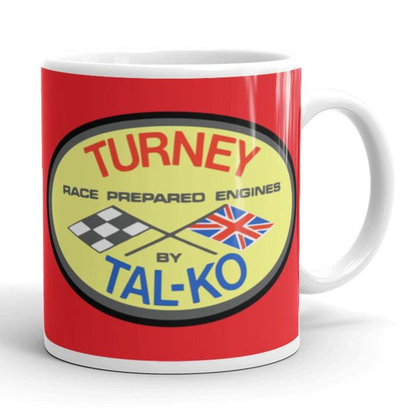 Vintage Karting Turney TAL-KO Kart Racing Engines Coffee Mug