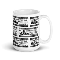 Vintage Karting 1983 WKA Mid Ohio Coffee Mug