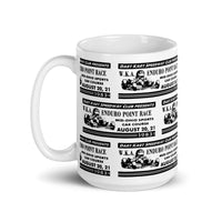 Vintage Karting 1983 WKA Mid Ohio Coffee Mug