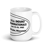 Vintage Karting 1983 WKA Grand Nationals Road America Coffee Mug