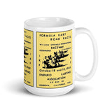 Vintage Karting 1969 Formula Kart Road Races Willow Springs Coffee Mug